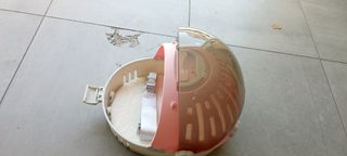 Zaino trasporto animali rosa