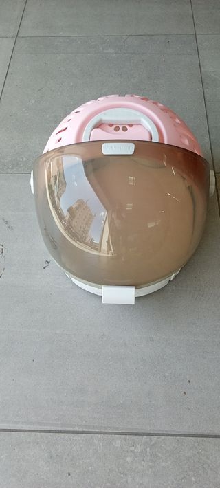 Zaino trasporto animali rosa