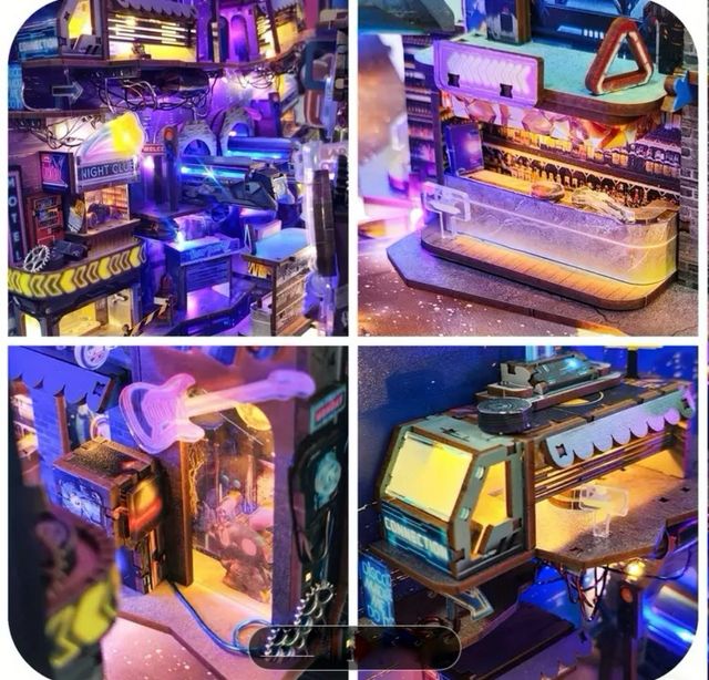 Book Nook Cyberpunk - NUEVA