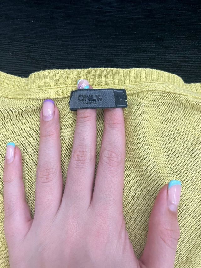 Jersey amarillo manga 3/4 Casual 1995