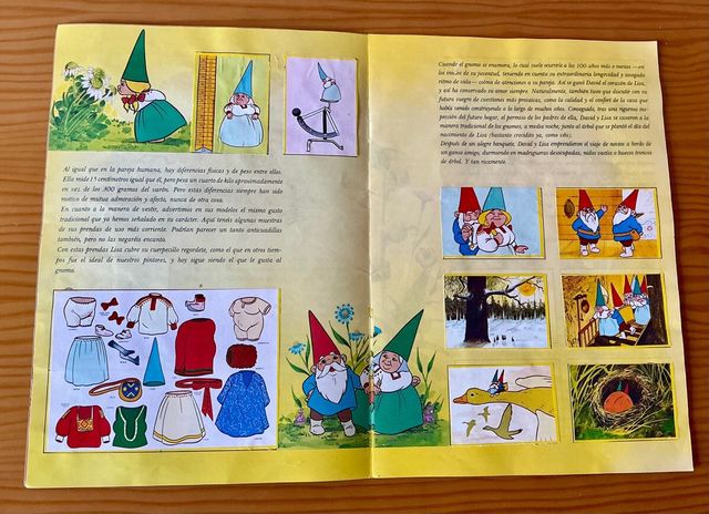 Álbum Libro Lisa - David el Gnomo Completo