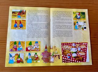 Álbum Libro Lisa - David el Gnomo Completo