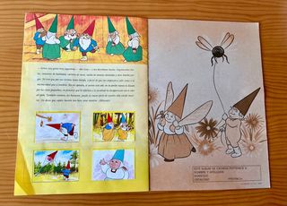 Álbum Libro Lisa - David el Gnomo Completo