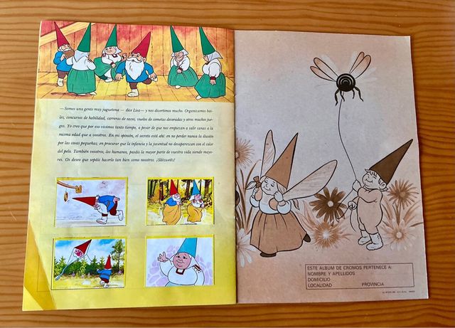 Álbum Libro Lisa - David el Gnomo Completo