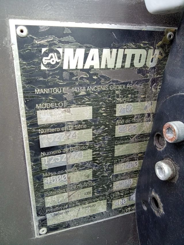 Carretilla elevadora Manitou 4x4