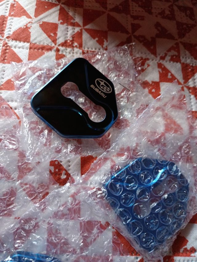 Protectores de cerradura Subaru - Azul