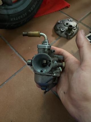 Despiece Piaggio Zip Copa: Carburador y Escape