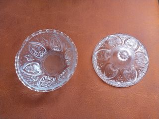 Azucarero cristal vintage