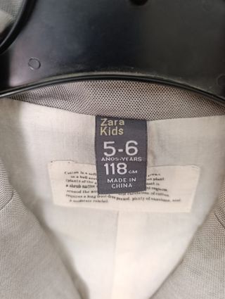 Americana Zara Kids Gris