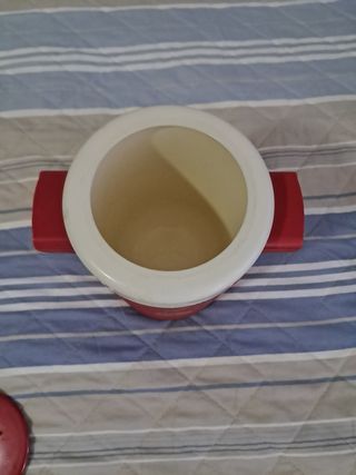 Cubitera roja Caleri vintage