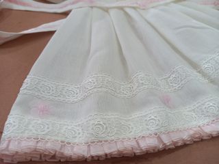 Vestito cerimonia/battesimo  lino bimba