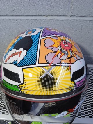Casco Moto Jet para Niño, Niña. Tallas YM YL