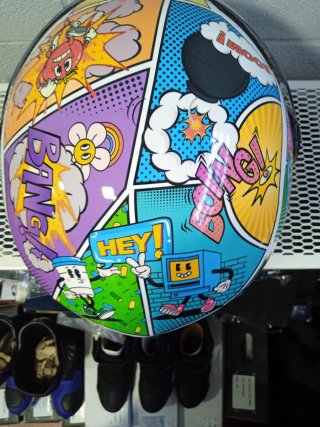 Casco Moto Jet para Niño, Niña. Tallas YM YL