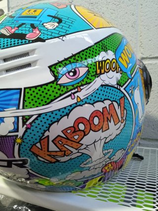 Casco Moto Jet para Niño, Niña. Tallas YM YL