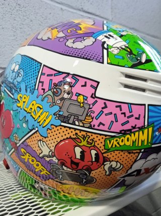 Casco Moto Jet para Niño, Niña. Tallas YM YL