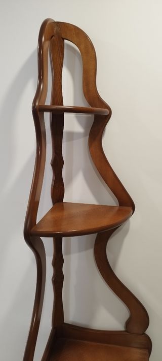 Estantería rinconera madera