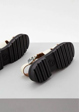 Sandalias Bimba y Lola de piel — NUEVAS, Talla 38