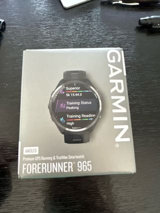 Garmin Forerunner 965 - Azul y Negro