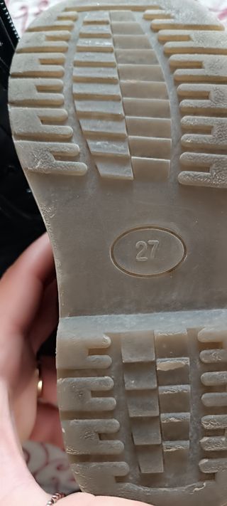 Stivaletti bimbo pelle neri