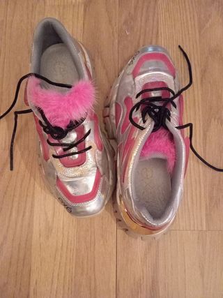 exé Bambas Rosa Plata