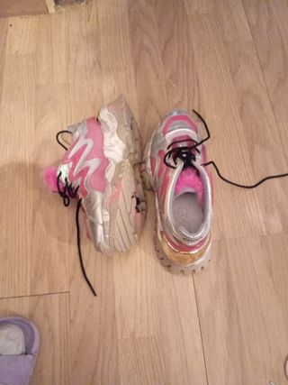 exé Bambas Rosa Plata