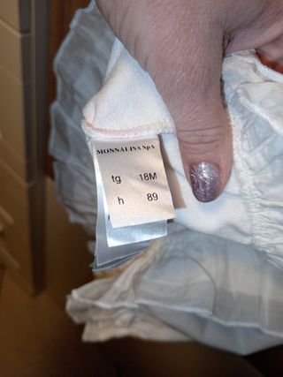 Vestito Monnalisa bimba 18 mesi