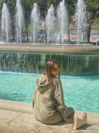 Chaqueta bomber verde 