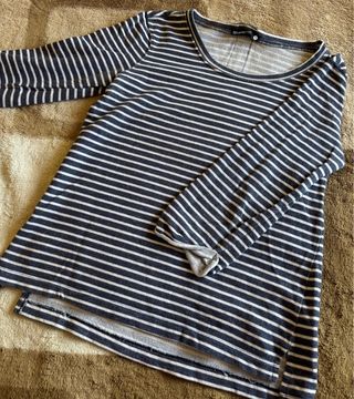 Jersey rayas marineras manga 3/4