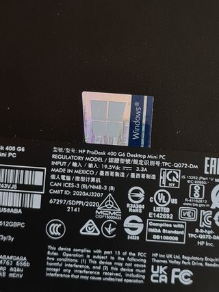 Mini PC 8GB RAM 512GB