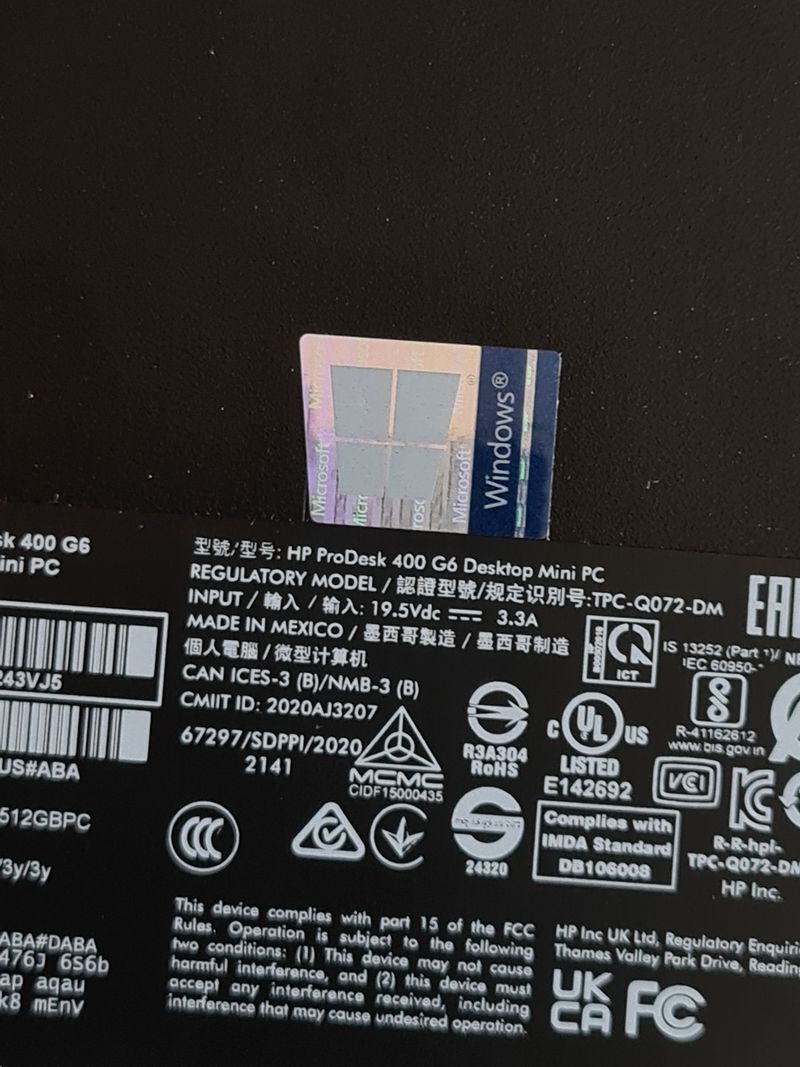 Mini PC 8GB RAM 512GB afbeelding 4