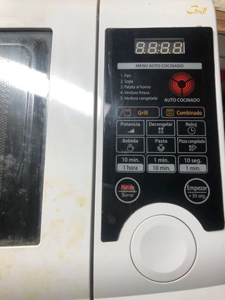 Microondas Mandine, Daewoo y OK, despiece