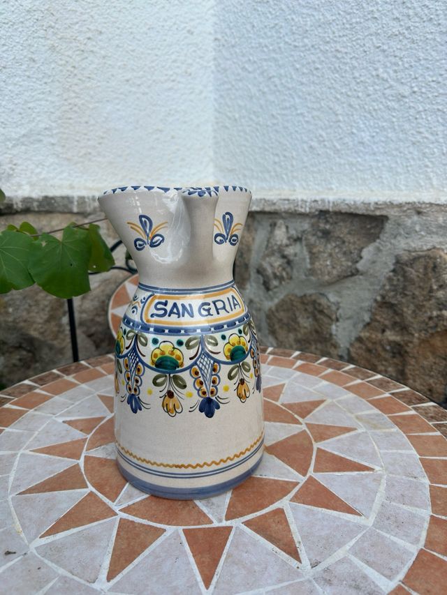 Jarra cerámica Sangría - multicolor