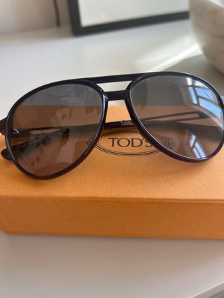 Gafas sol TODS - Azul y Plata