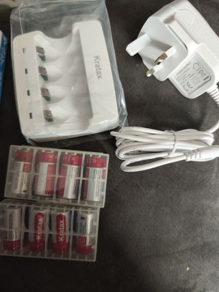 Batería recargable Kratax RCR123A 700mAh - 8 unida