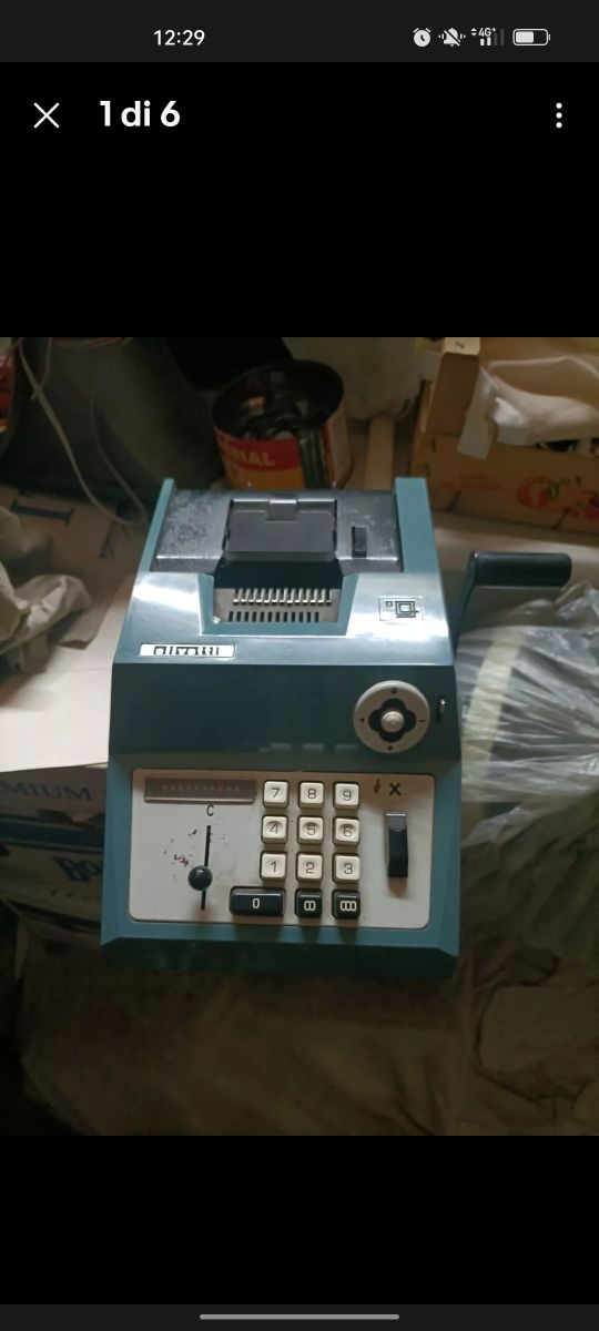 Olivetti Summa: Calcolatrice Vintage