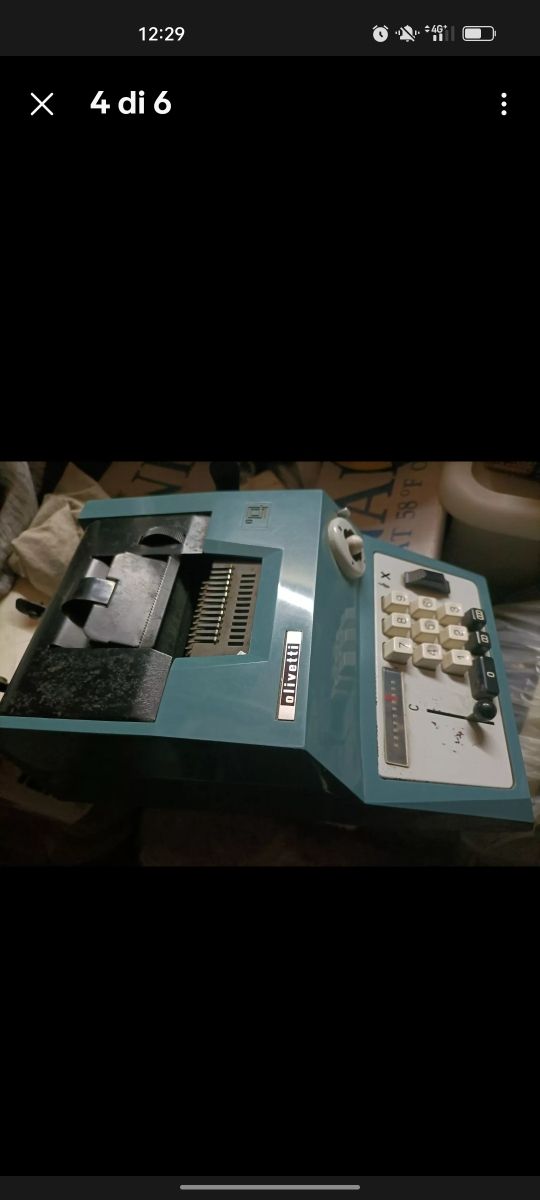 Olivetti Summa: Calcolatrice Vintage