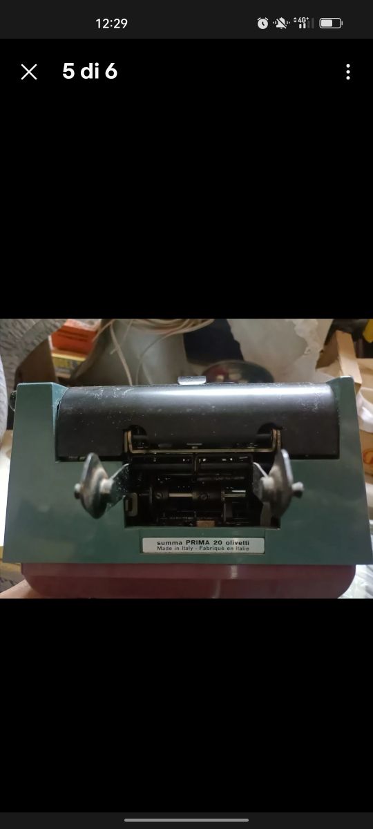 Olivetti Summa: Calcolatrice Vintage