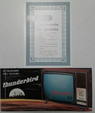 Llavero antiguo TV Karsa Zaragoza