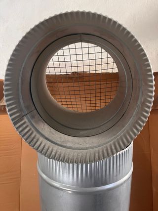 Tubos chimenea metal (7 unid.)