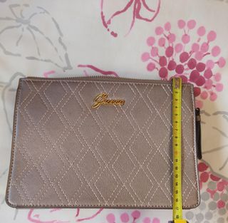 Bolso Guess dorado/plata - original