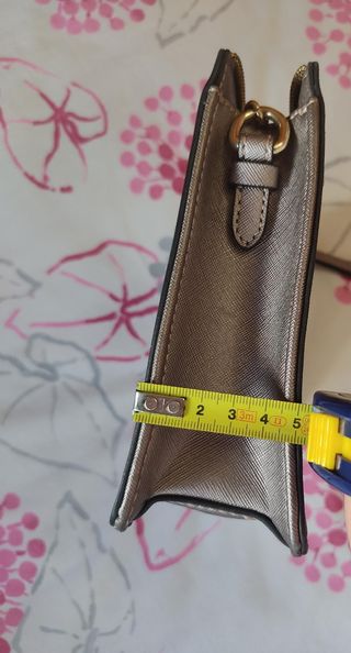 Bolso Guess dorado/plata - original