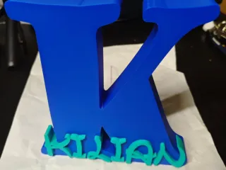 letra personalizada con nombre