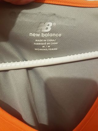 Camiseta New Balance running manga larga