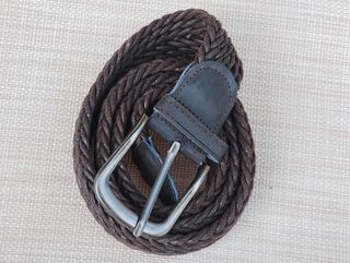Cintura intrecciata marrone