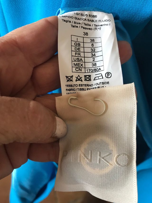 Blazer Pinko Turchese