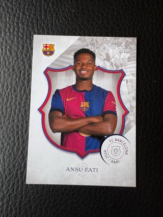 Cromo Ansu Fati 125 topps barcelona