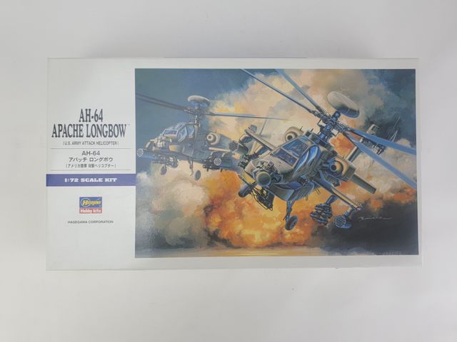 MAQUETA AH-64 APACHE 1/72 HASEGAWA