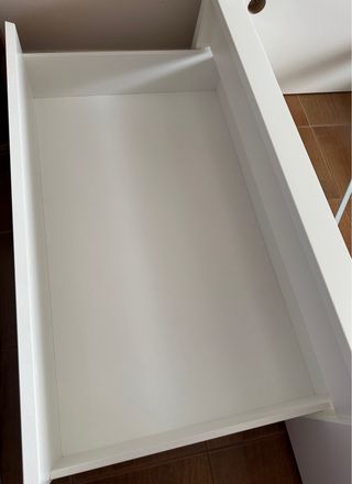 Estructura de cama Malm IKEA con 4 cajones