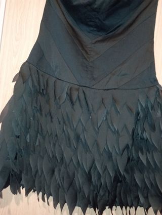 Vestido cóctel negro