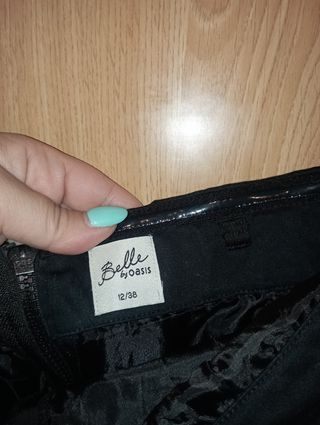 Vestido cóctel negro